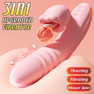 Thrusting function rabbit vibrator-031