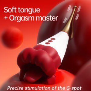 Tongue licking and G-spot stimulator-150A