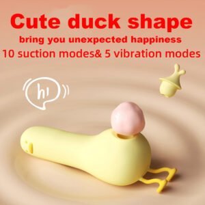 Cute Duck Clitoral Suction Stimulator-210