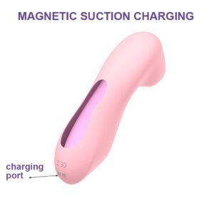 Rechargeable sucking& flapping vibrator-132C - Image 3