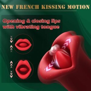 Rechargeable tongue kiss&tell vibrator-153A - Image 3