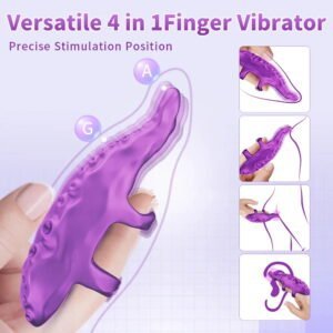 Rechargeable octopus finger vibrator-177 - Image 3