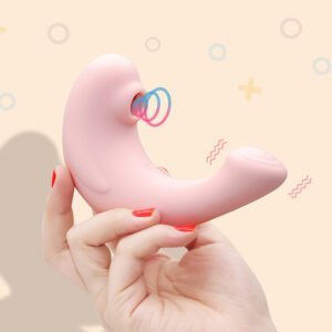Rechargeable G-Spot and Clitoral Suction Stimulator-090 - Image 2