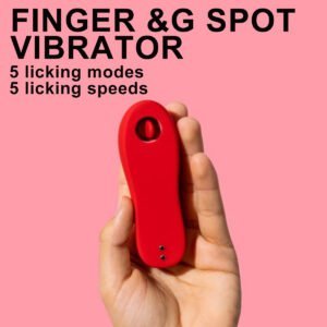 Rechargeable finger&G spot vibrator-084