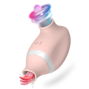 Rechargeable mini sucking&licking vibrator-123 - Image 5