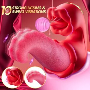 Tongue licking G-Spot and Clitoral Stimulator-268