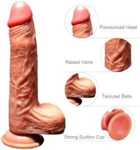Remote control squirming vibrator dildo-DV003B - Image 5